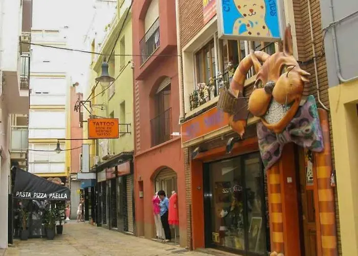 Les Flors !2minutos De La Playa! Apartman